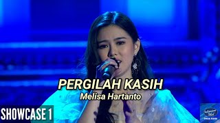 MELISA - PERGILAH KASIH (Chrisye) lirik | Showcase 1 Indonesian Idol Special Season 2021