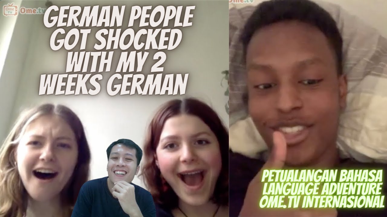 MY GERMAN AFTER 2 WEEKS 🇩🇪 (LANGUAGE ADVENTURE OME.TV POLYGLOT FROM HOME #16)