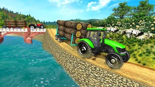 Real Tractor Trolley Cargo Farming Simulator Game #1 screenshot 1