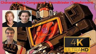 CHARACTER VOICE COMPARISON - SOUNDBLASTER (TRANSFORMERS)