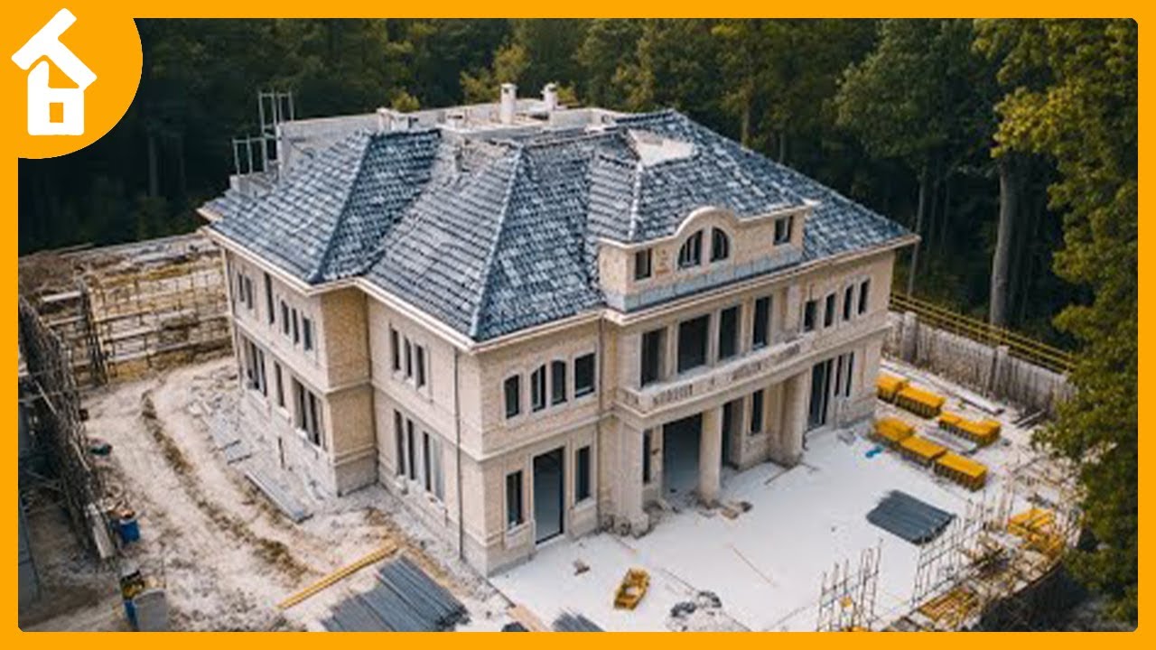 From Wasteland to Luxury Mansion: Complete Construction a Million Dollar Home in Just 100 Days