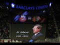 Al Arbour Tribute - Opening Faceoff Ceremony - New York Islanders - October 9 2015