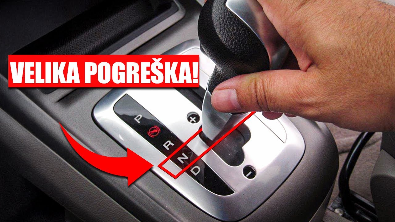 NIKADA Ne Činite Ovo U AUTOMATSKOM Automobilu: To Je TEŠKA POGREŠKA (Mehaničari MRZE Što To Znate)