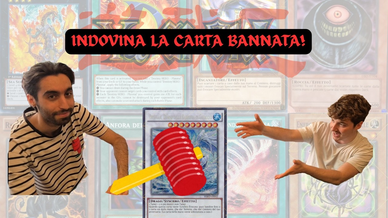 INDOVINA LE CARTE BANNATE! Quiz di Yu-Gi-Oh! con @Garukan