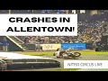 Huge crash from Bilko and Banksy at Nitro circus Allentown & Insane Speed & Style race!