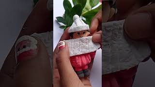 winter doll clay art #wintter #followforfollowback #follow #shortvideo #shorts #clayart