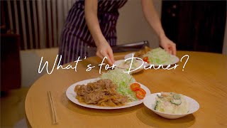 Japanese Cuisine/1 week of dinners/Japanese Home Cooking/relaxing video