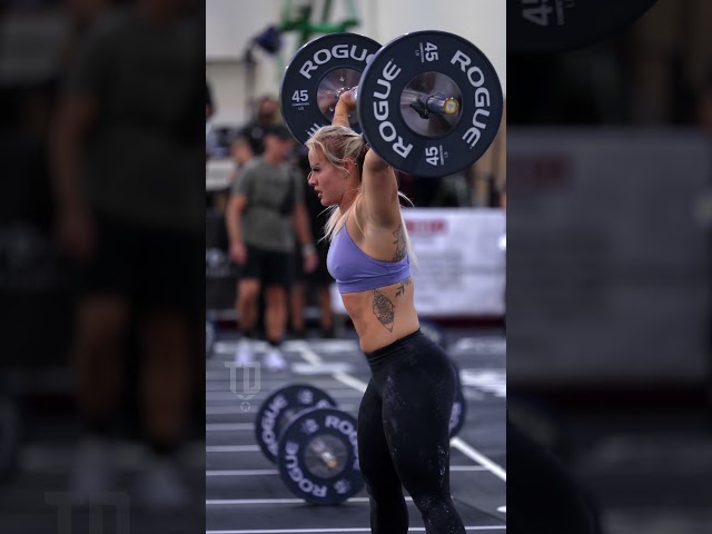 Dani Speegle @ 2023 CrossFit North America West Semifinals Overhead Squats class=