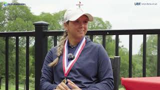 103rd Nebraska Women s Match Play Champion Interview Karsen Morrison