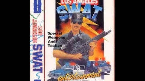 LOS ANGELES SWAT !  ATARI 800 XL - 80´S NOSTALGIA