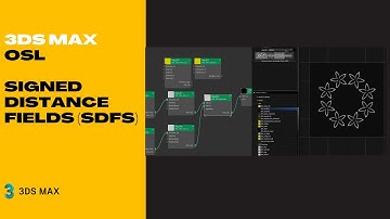OSL SDF FOR 3DSMAX (Signed Distance Fields )