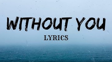 RF - WITHOUT YOU (officiële tekstvideo)