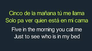 Lele Pons - Celoso en Ingles y Español (traducido) screenshot 2