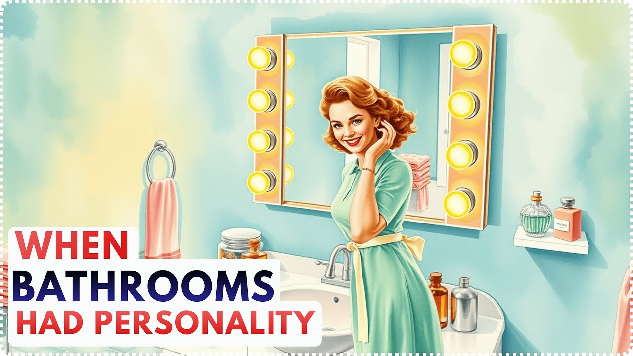 10 Forgotten Bathroom Features That Defined Mid-Century Homes