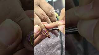 Stunning Puerto Rico Chrome Nails with 3D Amapola & Golden Coqui | Taino Inspired Nail Art