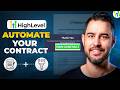 How To Link Highlevel Contracts On A Funnel