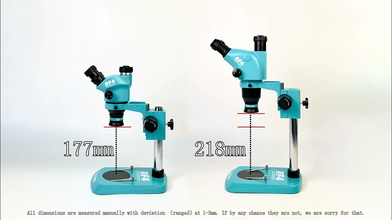 WD168 0.48X Auxiliary Objects Lens Microscope Camera Lens Trinocular Stereo Zoom RF4 Microscope Lens