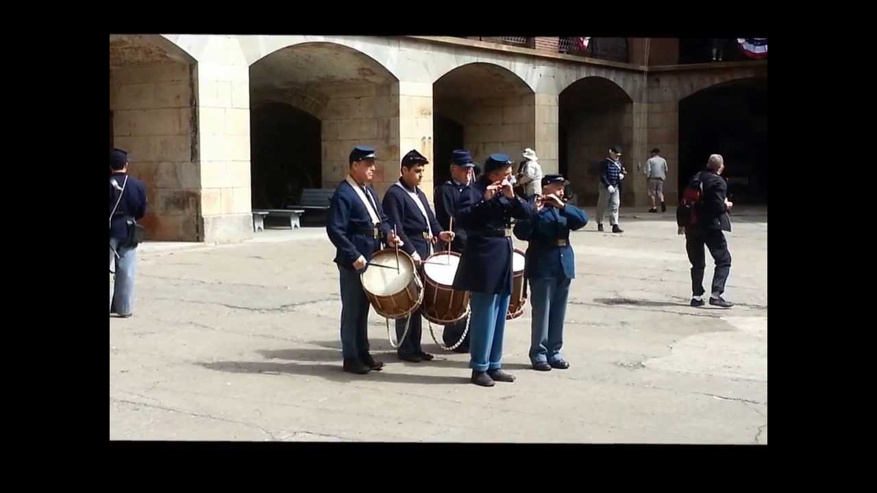 Civil War Fife and Drum Band at Fort Point YouTube