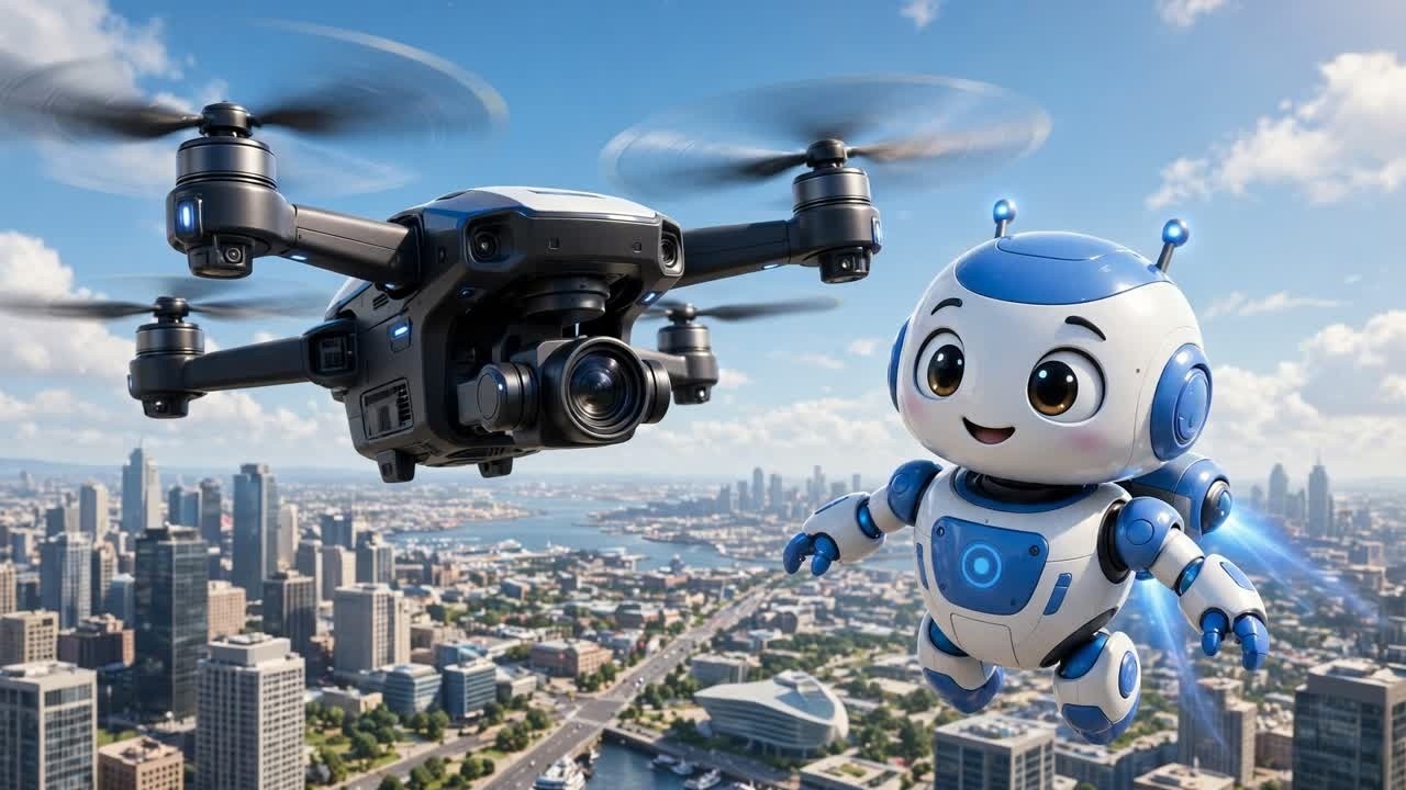 Drone Kaise Udta Hai? | Quadcopter, Camera aur Remote Control Ka Poora ...