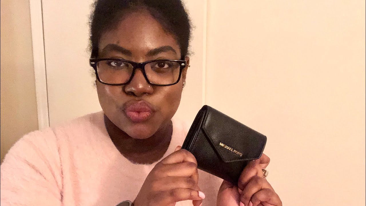 Louis Vuitton Victorine Dupe? MK Wallet Review | Chelle ️ - YouTube