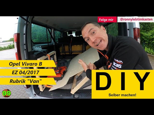 Opel Vivaro (Bj. bis 2014) - Autohimmelbett - ein Hubbett für