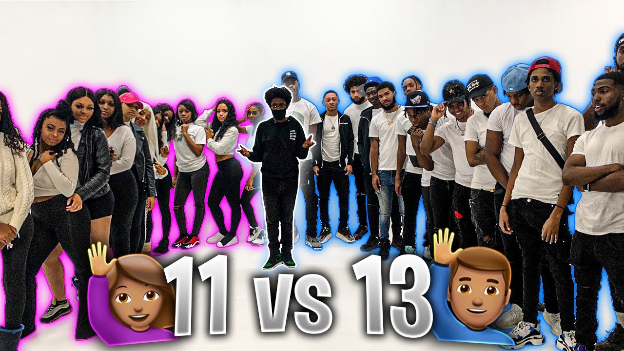 13 Men Compete For 11 Women