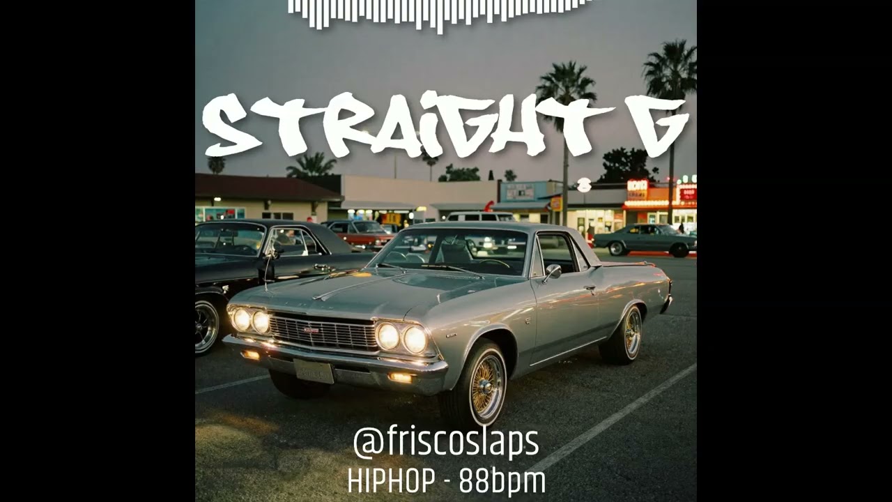 West Coast hip hop g-funk beat - 