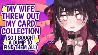 Digging through TRASH!【My Wife Threw Out My Card Collection So I Bought a Dump to Find Them All】
