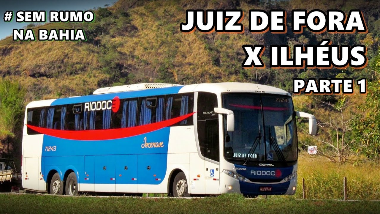 A MAIOR Linha da Viação RIODOCE! Juiz de Fora X Ilhéus parte 1
