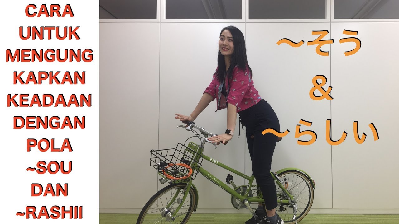 [NTT]　＃6 Pola Kalimat yang Menjelaskan Situasi ~Sou, ~Rashii