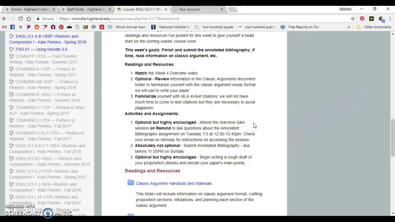 Week 4 Overview - YouTube