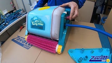 How to install the cable clamp in your Dolphin Maytronics Diagnostic 2001/3001, Dynamic pool cleaner