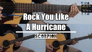 Rock You Like A Hurricane - Scorpion || Acoustic Guitar Instrumental Cover ||