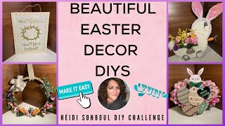 🐣 FUN \& FESTIVE Easter Decor DIYS | Easy How to Tutorial