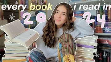 every book i read in 2024 💞📖 (yearly reading wrap up)
