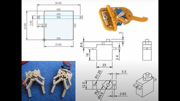 Fusion 360 - Lab 7  Gripper Lab - NG109-51 Engineering Drawing