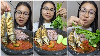 Download Lagu Mukbang lalap batang kangkung muda MP3