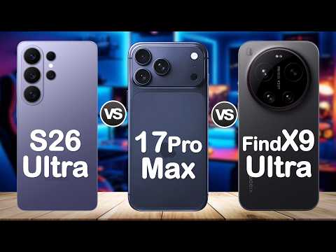 Các flagship 2026 cạnh tranh ngôi vương gồm Oppo Find, Galaxy S26 Ultra và iPhone