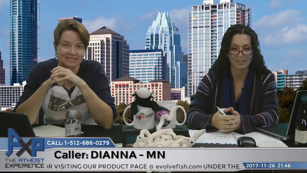 Caller is Christian, Son is Atheist, & Look at the Trees | Dianna - MN | Atheist Experience 21.46