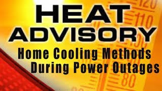 Passive Home Cooling Methods During Power Outages