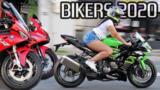 BIKERS 2020 - New Superbikes on the Streets! S1000RR ZX10R CBR GSXR1000R Panigale & More!