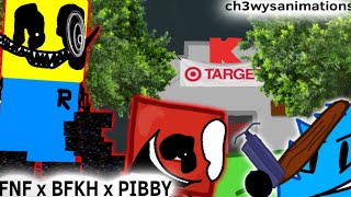 FNF x BFKH x PIBBY Concept | Vs Noob & Roblox | Dead Game