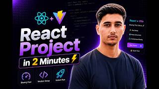 🚀 How to Create a React Project Using Vite | Fast & Easy Guide