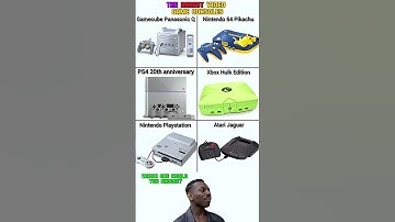 The Rarest Video Game Consoles#nintendo #playstation #xbox #atari #gaming #retrogaming #videogames