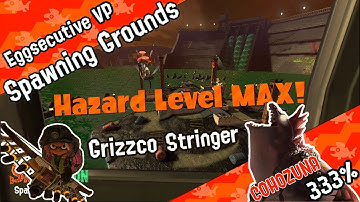3x HAZARD LEVEL MAX on Spawning Grounds incl. COHOZUNA (loss) - Salmon Run - Splatoon 3