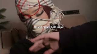 Desert Rose - Lolo Zouaï ( Sped Up )