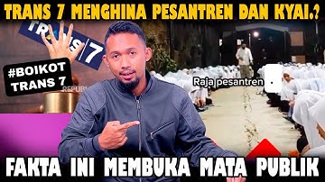 Boikot Trans 7.!! Herri Pras Bela Trans 7 Karna Fakta Pesantren Banyak Yang Hina Agama.?