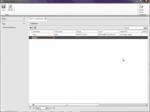 #2 - How Do I: Create a Search Screen in a LightSwitch Application?