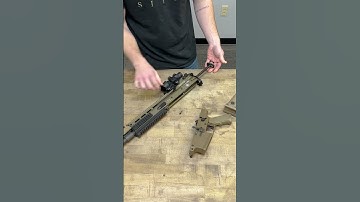 How To Change The Charging Handle On An FN Scar