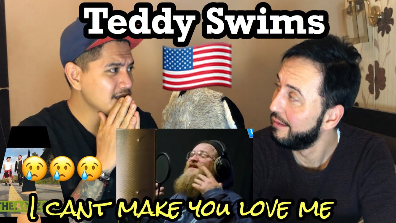 Singer Reacts| Teddy Swims - I cant Make You Love Me | First time ...